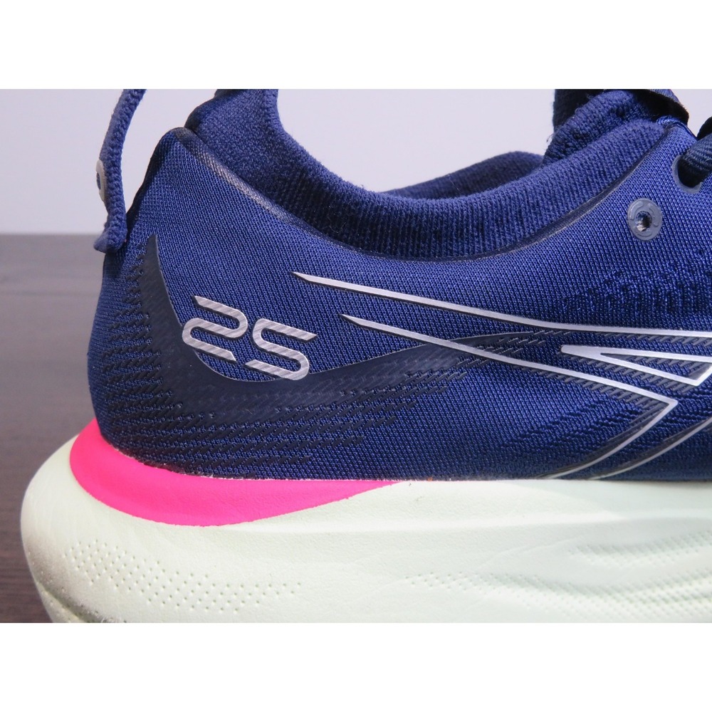 Asics Gel Nimbus 25 Running Shoes Womens Size 11 Blue Sneakers 1012B356 Road - Picture 12 of 12